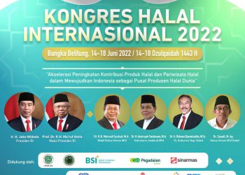 Komisi Fatwa MUI Gelar Rakornas dalam Rangkaian Kongres Halal Internasional 2022 di Bangka Belitung