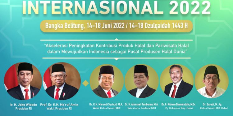 Komisi Fatwa MUI Gelar Rakornas dalam Rangkaian Kongres Halal Internasional 2022 di Bangka Belitung