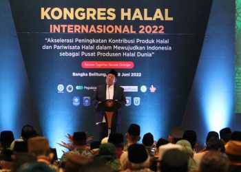 Di Kongres Halal Internasional Kiai Marsudi Ajak Tingkatkan Ketersediaan Produk dan Jasa Halal