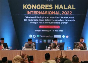 Hadiri KHI 2022, Kementerian Investasi Ajak Ulama Fokus ke Pengembangan Industri Halal