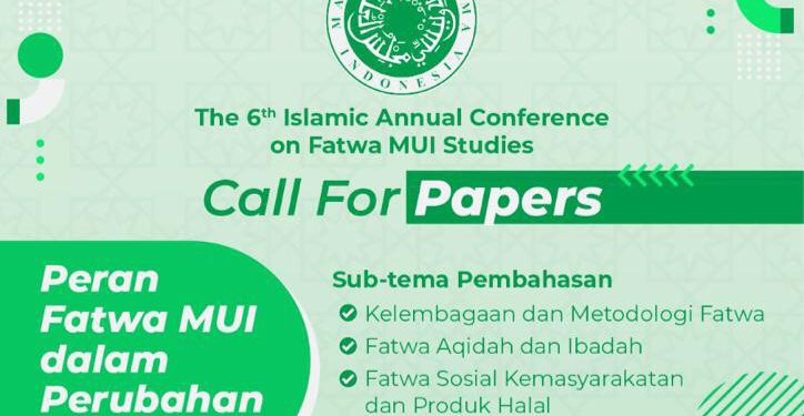 MUI Gelar Call For Papers Peran Fatwa MUI dalam Perubahan Sosial, Batas Pengiriman 8 Juli 2022