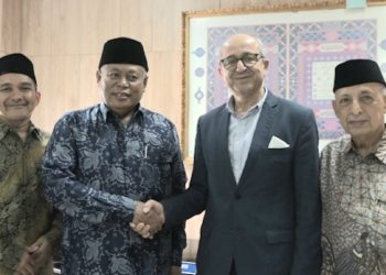 Terima Kunjungan Dubes Maroko, Kiai Marsudi Syuhud Bahas Kerjasama MUI dan Maroko