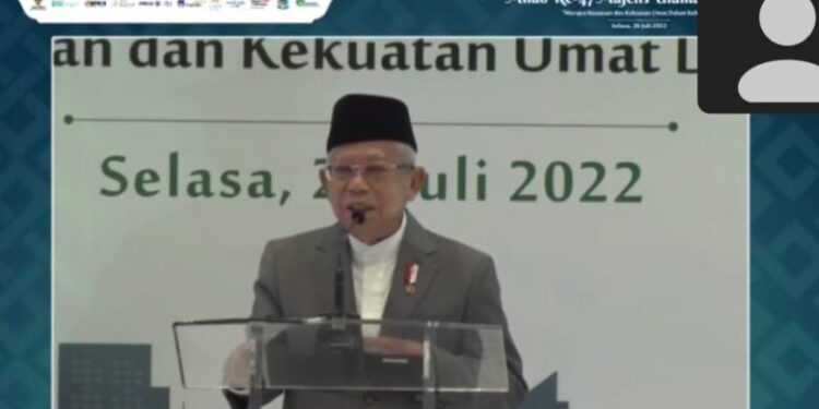 Wapres KH Ma’ruf: Hanya Allah yang Bisa Mempersatukan