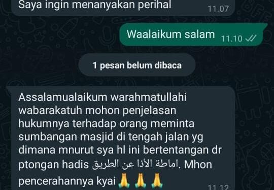 hukum-minta-sumbangan-masjid-di-jalan?-bisa-kurangi-wibawa-agama