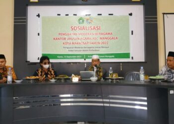 sosialisasi-moderasi-beragama-di-manggala,-ketua-mui-makassar-ungkap-pentingnya-islam-wasathiyah 
