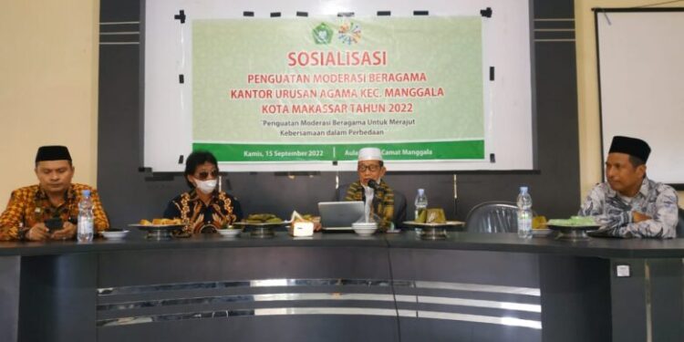 sosialisasi-moderasi-beragama-di-manggala,-ketua-mui-makassar-ungkap-pentingnya-islam-wasathiyah 