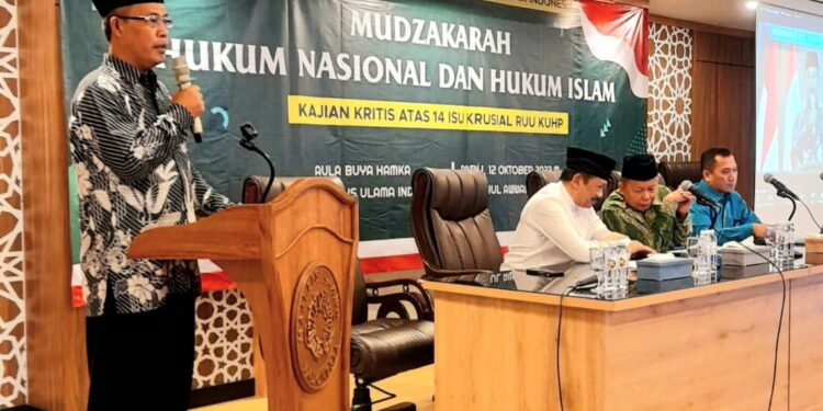 Gelar Mudzakarah, Komisi Hukum dan HAM MUI Kaji 14 Isu Krusial RUU KUHP