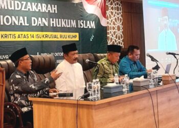 Ketua MUI: Hasil Kajian Mudzakarah Nasional RUU KUHP akan Disampaikan ke Pemerintah