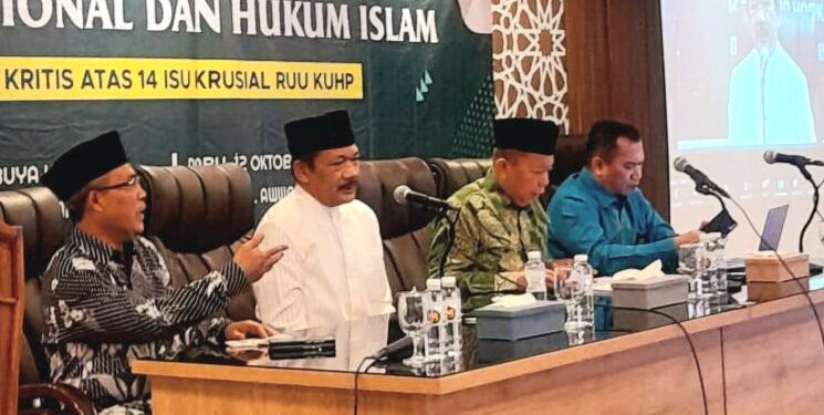 Ketua MUI: Hasil Kajian Mudzakarah Nasional RUU KUHP akan Disampaikan ke Pemerintah