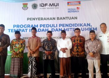 Gandeng PT Indomarco Prismatama, IDF-MUI Luncurkan Program Peduli Pendidikan, Tempat Ibadah, dan UMKM