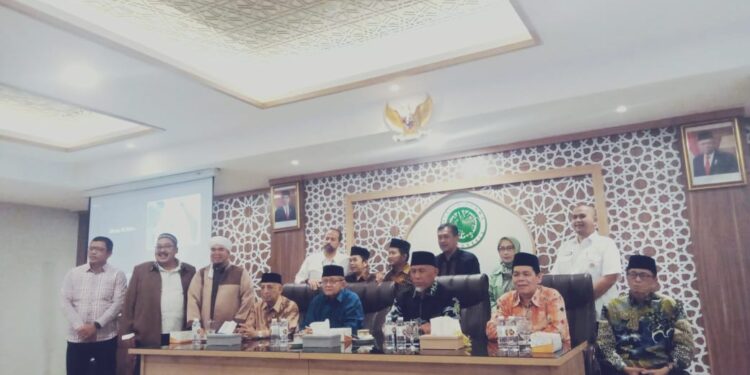 Gubernur dan MUI Sumatra Barat Silaturahim ke MUI, Bahas Ijtima Ulama Internasional