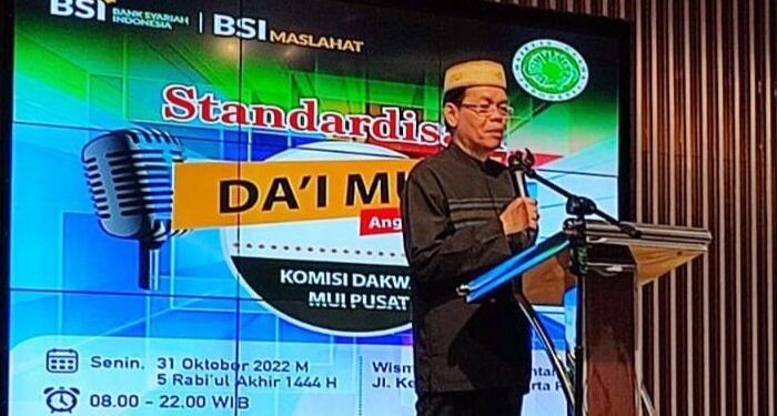 Buya Amirsyah Sebut Tiga Peran Strategis MUI kepada Peserta Standarisasi Da’i