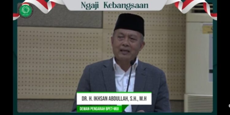 Dewan Pengarah BPET MUI Ingatkan Bahayanya Pemikiran yang Ekstrem