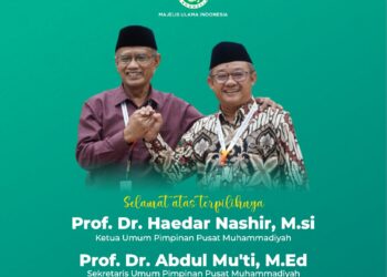 MUI Ucapkan Selamat Atas Terpilihnya Kembali Prof Haedar Nashir dan Abdul Muti Nakhodai Muhammadiyah