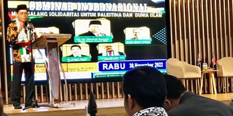 Hari Solidaritas Palestina, Komisi Luar Negeri MUI Gelar Seminar Galang Dana Pembangunan RSIH Hebron
