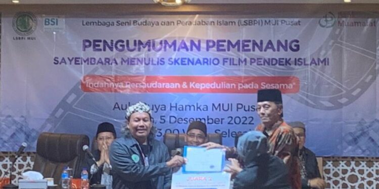Wasekjen MUI Apresiasi Sayembara Menulis Skenario Film Pendek Islami