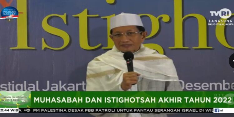 Imam Besar Masjid Istiqlal Ungkap 3 Tingkatan Hamba Allah SWT