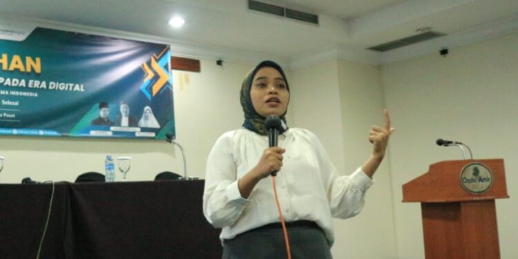 Di Depan Mujahid Digital MUI, Nurul H Ummah Sampaikan 7 Skill Wajib Pemuda Masa Kini