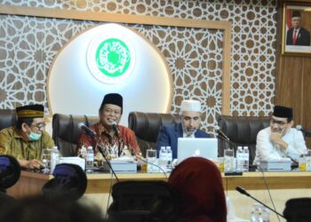 Silaturahim ke MUI, Syekh Bashar Arafat Puji Wajah Islam Indonesia
