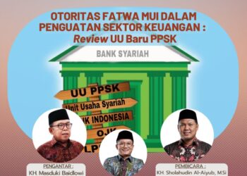 Halaqah Mingguan Infokom MUI, Kiai Aiyub: Undang-Undang PPSK Dapat Berdampak Positif bagi Ekonomi