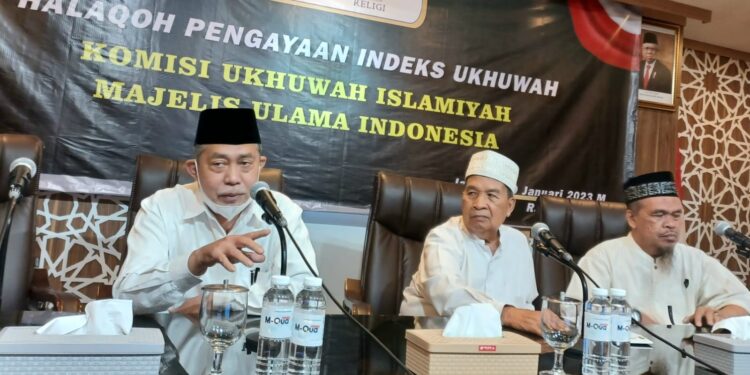 Komisi Ukhuwah Islamiyah MUI Gelar Halaqoh Pengayaan Indeks Ukhuwah