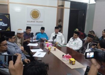 konferensi-pers,-mui-sulsel-bacakan-maklumat-aliran-bab-kesucian