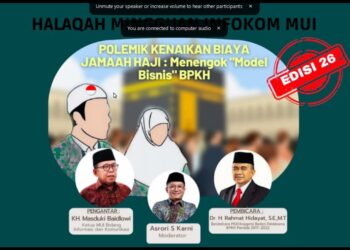 Ketua MUI Bidang Infokom: Komunikasi Publik Kenaikan Biaya Perjalanan Ibadah Haji Harus Tuntas