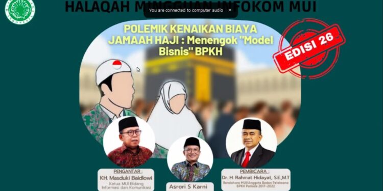 Ketua MUI Bidang Infokom: Komunikasi Publik Kenaikan Biaya Perjalanan Ibadah Haji Harus Tuntas