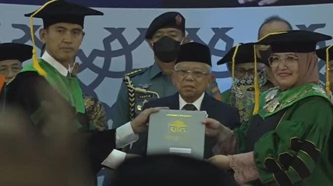 Prof. Dr. H. M Asrorun Ni’am Sholeh, M.A Dikukuhkan sebagai Guru Besar UIN Syarif Hidayatullah Jakarta