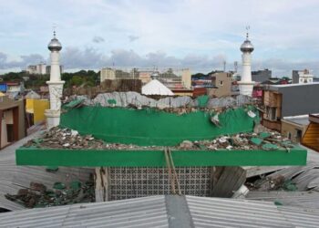 kubah-masjid-roboh,-mui-sulsel:-jemaah-dalam-lindungan-allah-swt