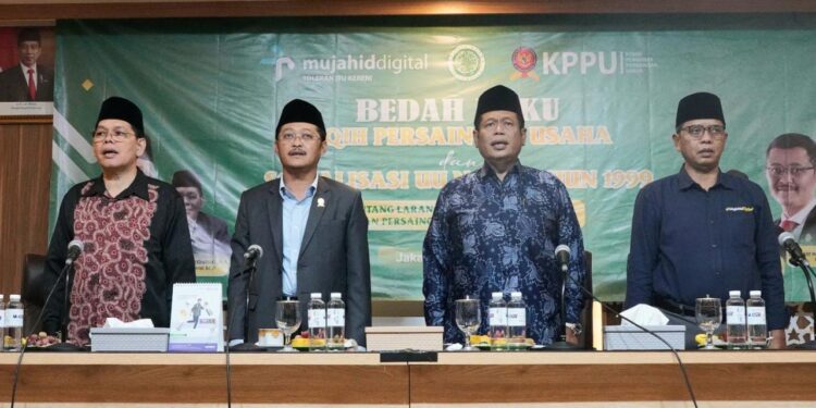 Bedah Buku Fiqih Persaingan Usaha Bareng KPPU, Komisi Infokom MUI Soroti Monopoli Usaha