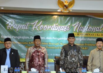 Gelar Rakornas II, KPPP MUI Dorong Terwujudnya Kerja Sama Cegah Aliran Sesat