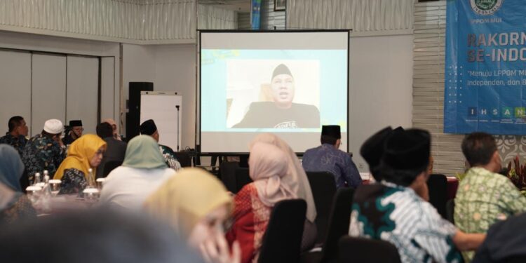 Rakornas LPPOM MUI 2023, MUI Ingatkan Sertifikasi Halal Bagian dari Dakwah