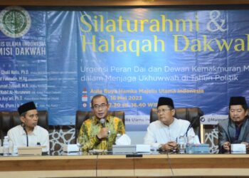 Di Hadapan Para Dai dan DKM, Ketua KPU Ajak Perkuat Persatuan Jelang Pemilu