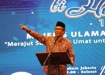 Hadiri Halalbihalal, Mahfud MD Ungkap Peran Penting MUI dalam UU 22/1999 Tentang Pemda