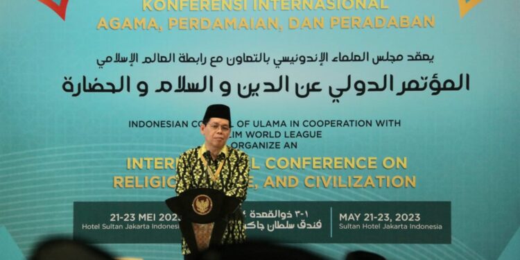 Sekjen MUI Sebut Agama sebagai Sumber Utama Perdamaian dan Peradaban