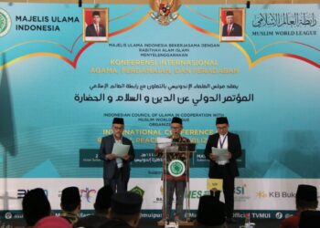 Konferensi Internasional, ‘Agama, Perdamaian dan Peradaban’ MUI Cetuskan Deklarasi Jakarta