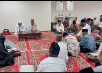 jelang-wukuf,-sekum-mui-sulsel-pimpin-simulasi-jemaah-ananda