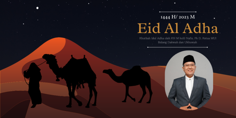 Khutbah Idul Adha : Hikmah Qurban Ikhlas di Dunia dan Akhirat