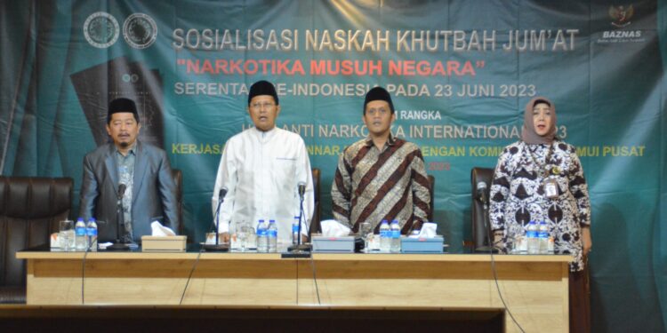 MUI Imbau Para Khatib Sampaikan Tema Bahaya Narkoba di Khutbah Jumat