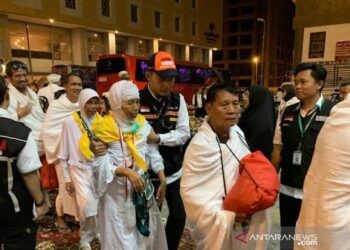 Pantau Jamaah, Gabungan Tim EMT, P3JH, Linjam dan Petugas Sektor Disiagakan di Jalur Jamarat