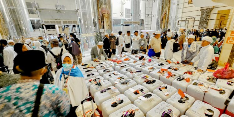 Sebanyak 7.795 Jamaah Awali Keberangkatan Gelombang II dari Makkah ke Madinah